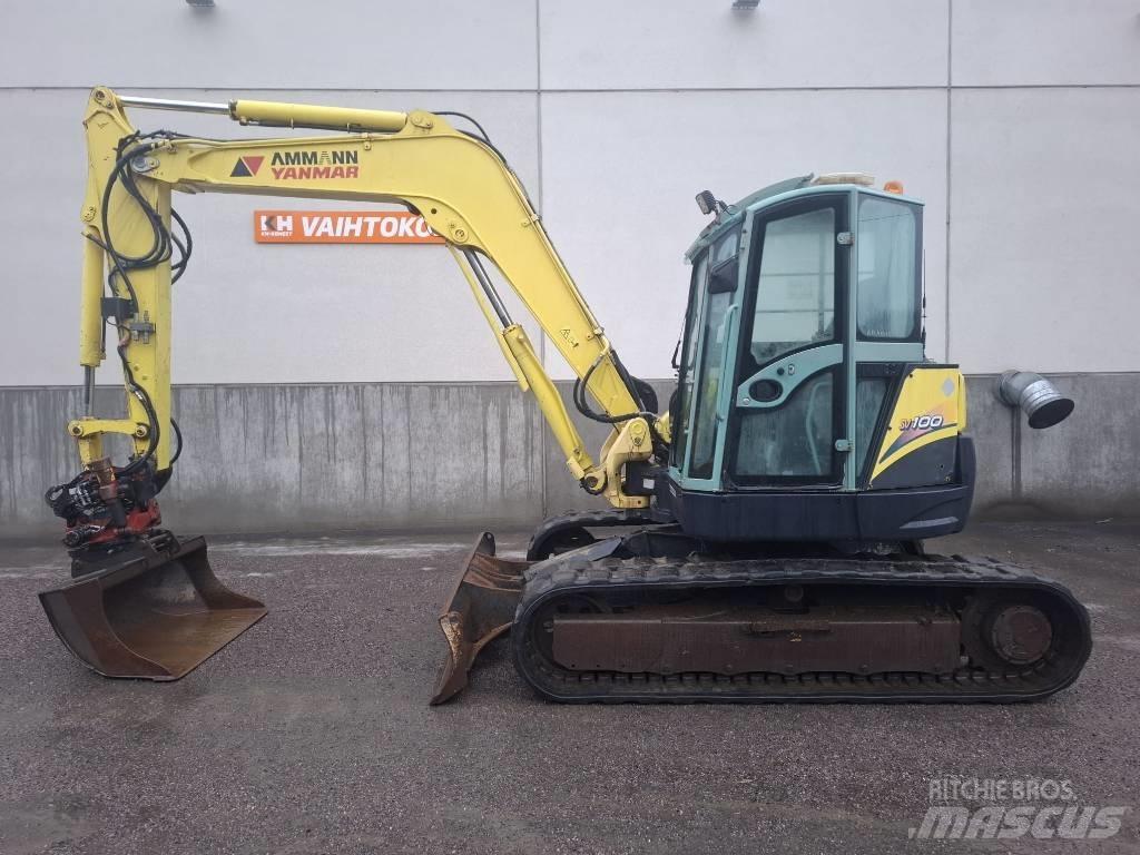 Yanmar SV 100 Midigraafmachines 7t - 12t