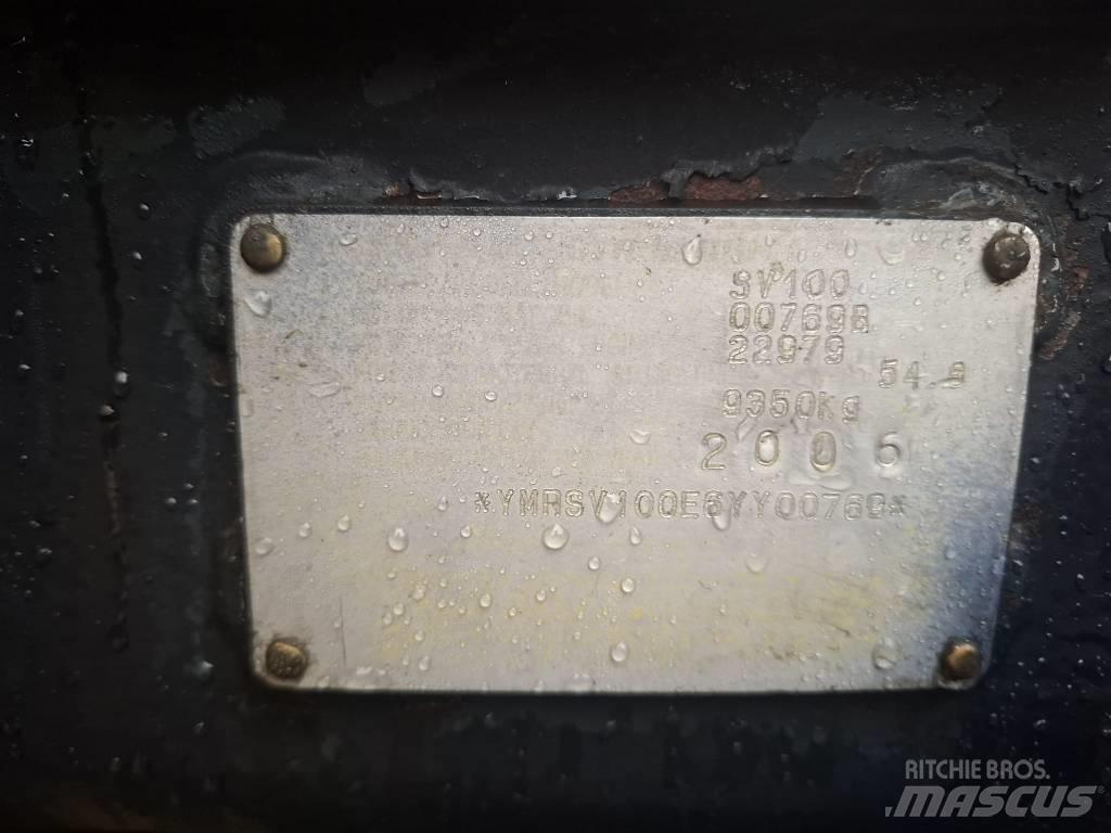 Yanmar SV 100 Midigraafmachines 7t - 12t