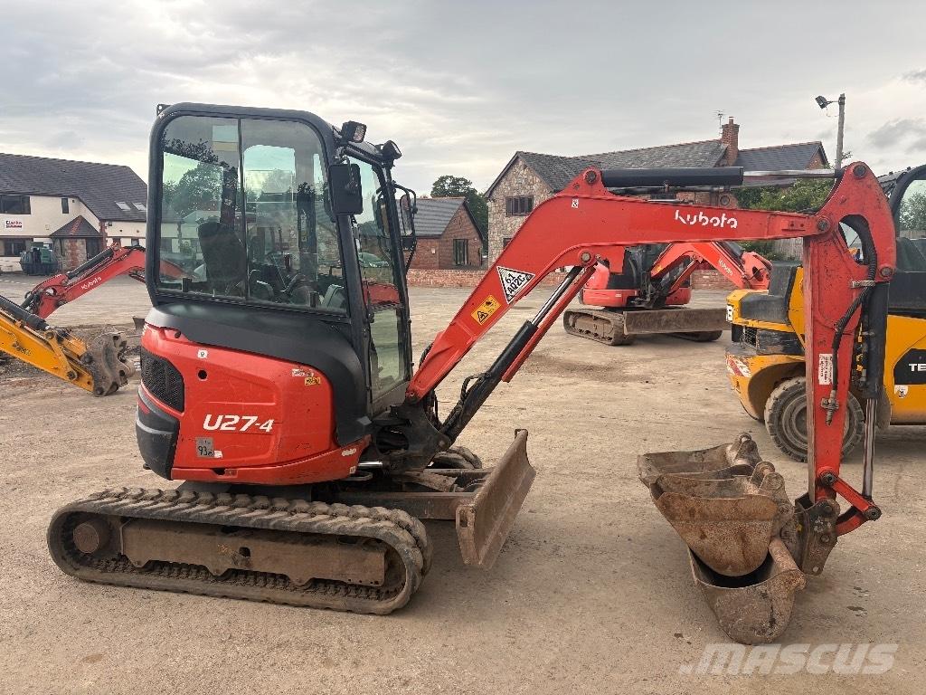 Kubota U 27-4 Minigraafmachines < 7t
