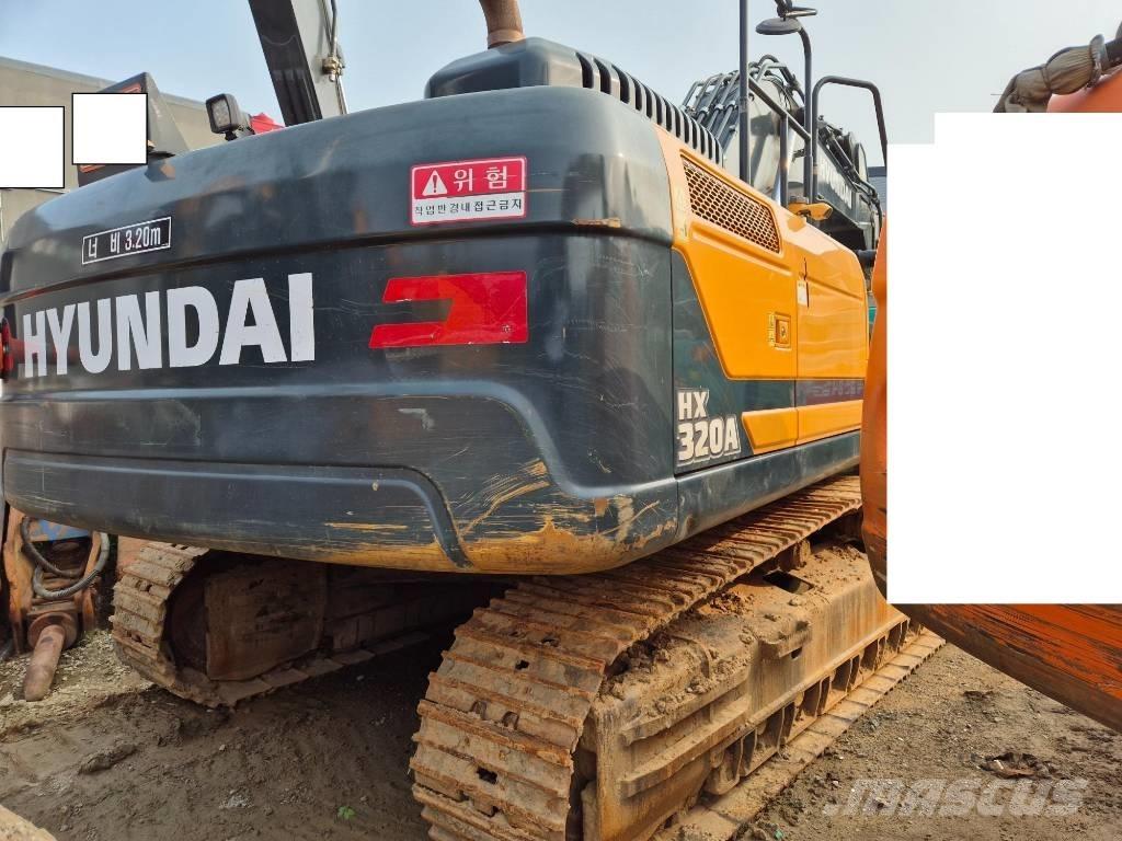 Hyundai HX320A Rupsgraafmachines