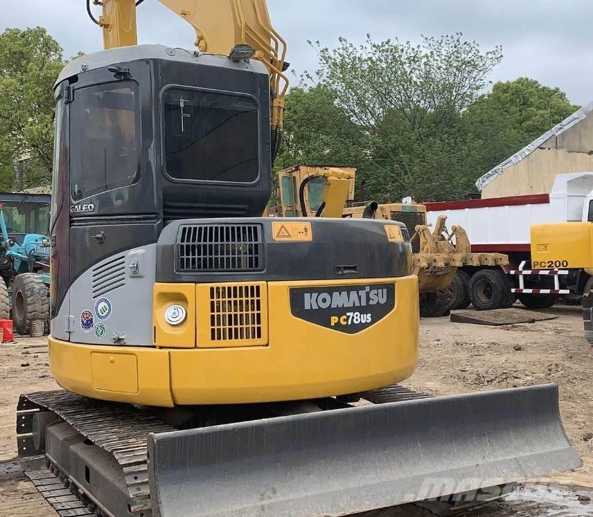 Komatsu pc78us Midigraafmachines 7t - 12t