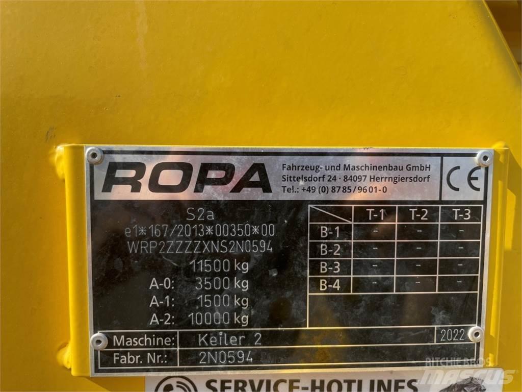 Ropa KEILER 2 Aardappelrooiers