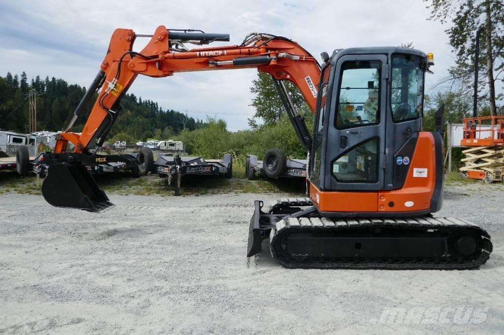 Hitachi ZX55UR-5B Minigraafmachines < 7t