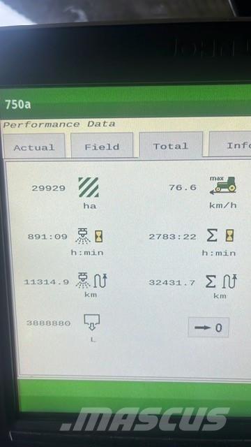 John Deere R952i Zelfrijdende spuitmachines