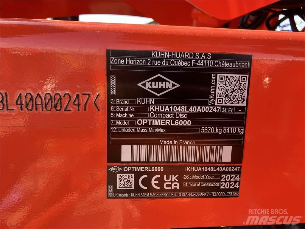 Kuhn L6000 Cultivatoren