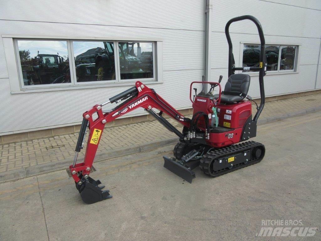 Yanmar SV08 Rupsgraafmachines