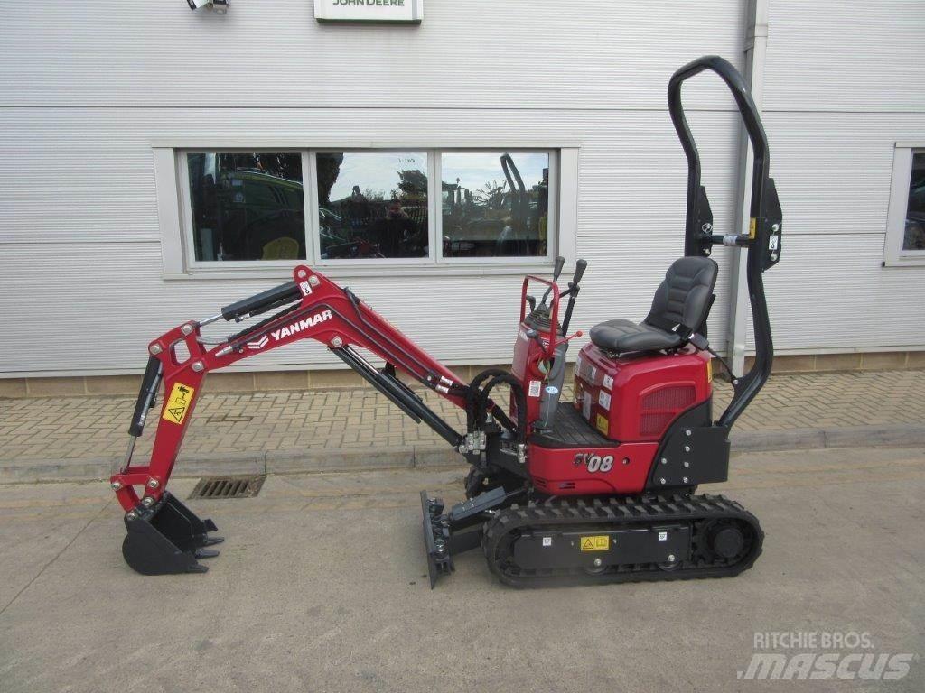 Yanmar SV08 Rupsgraafmachines