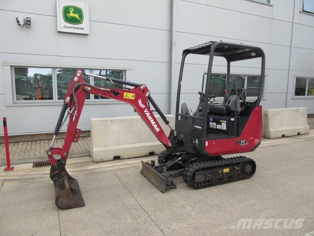 Yanmar SV15VT Rupsgraafmachines