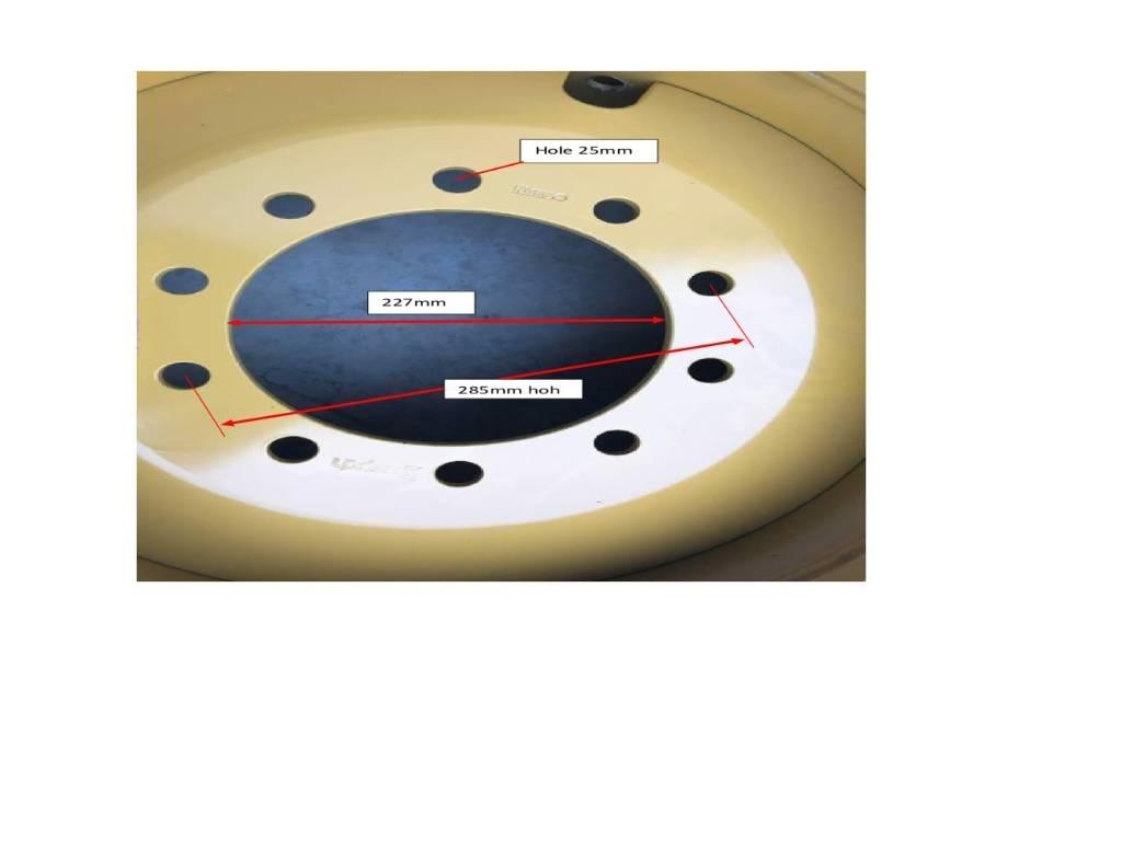 CAT 140H Rims Rupsbanden, kettingen en onderstel