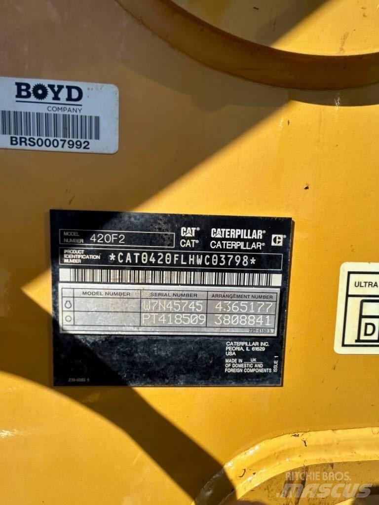 CAT 420 F2 ST Graaf-laadcombinaties