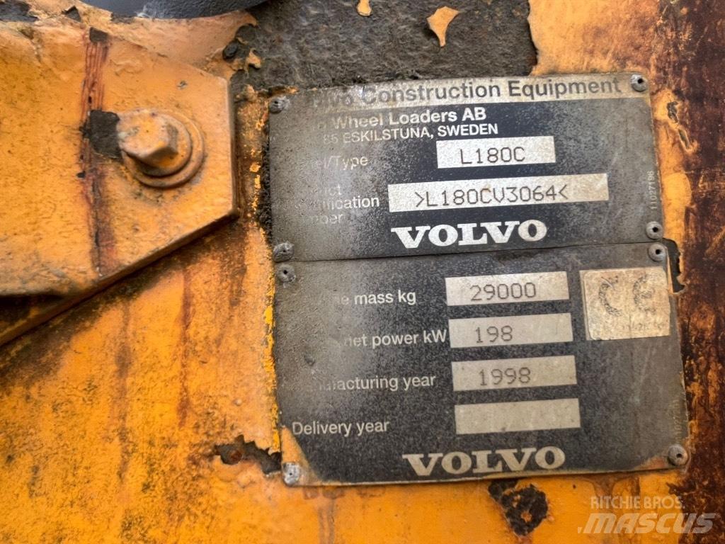 Volvo L180c Wielladers