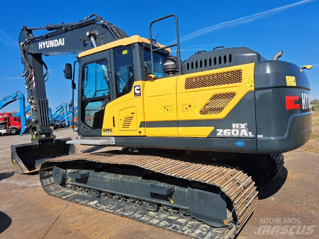 Hyundai HX260AL Rupsgraafmachines