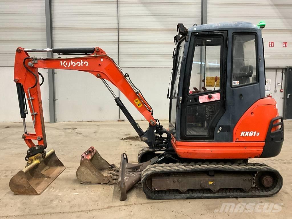 Kubota KX 61-3 Minigraafmachines < 7t