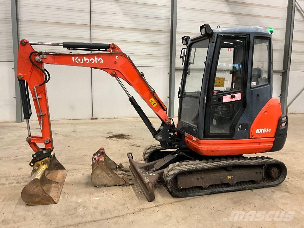 Kubota KX 61-3 Minigraafmachines < 7t