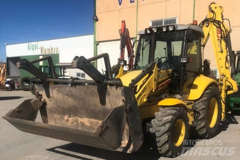 New Holland B 110 C Graaf-laadcombinaties