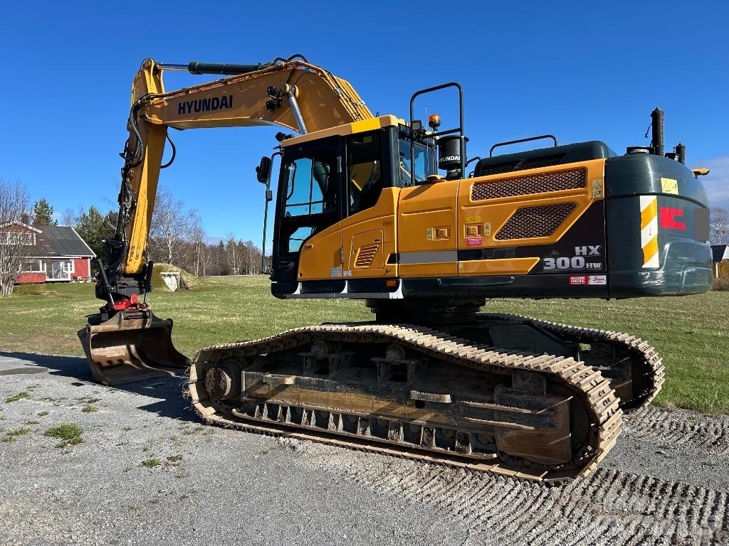 Hyundai HX 300 HW Rupsgraafmachines