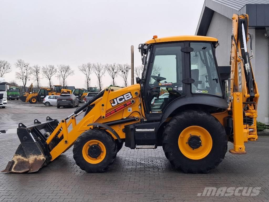 JCB 3 CX ECO Graaf-laadcombinaties