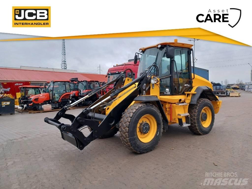 JCB 411 Wielladers