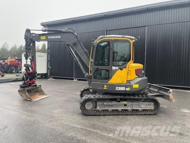 Volvo ECR 88 D Midigraafmachines 7t - 12t