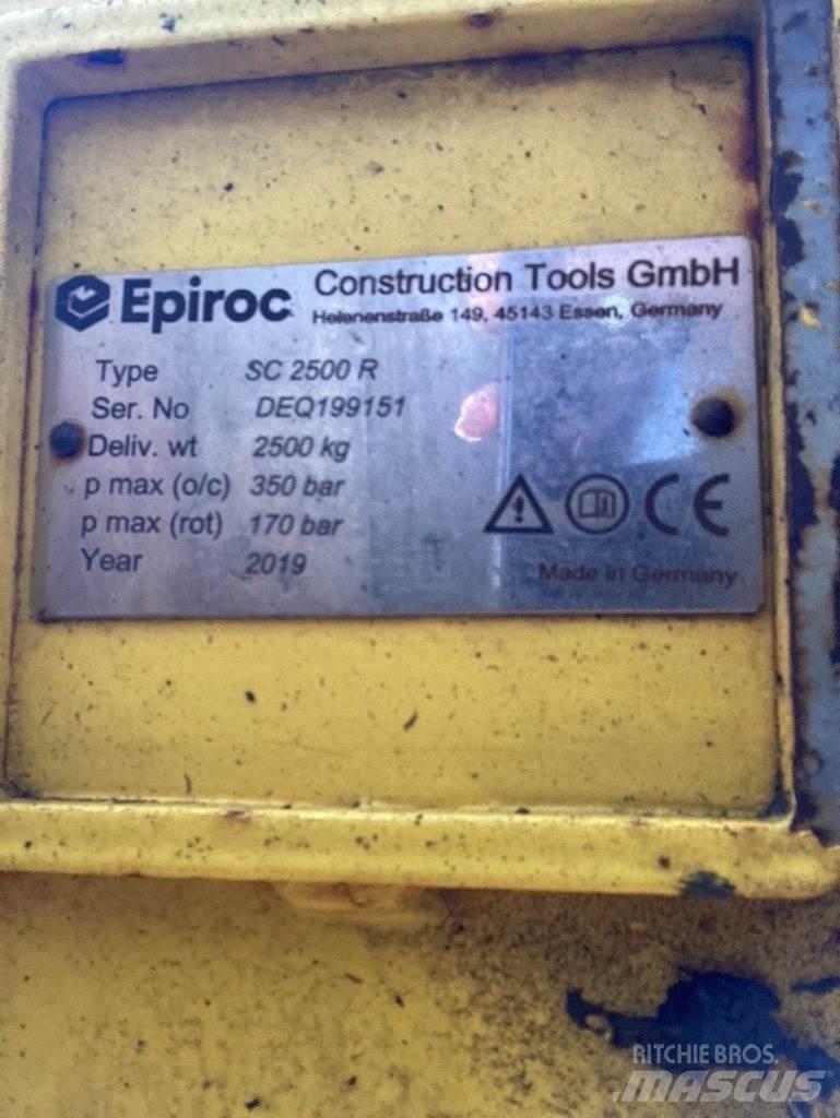 Epiroc SC2500 Scharen