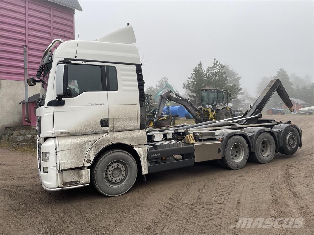 MAN TGX 35.580 Vrachtwagen met containersysteem