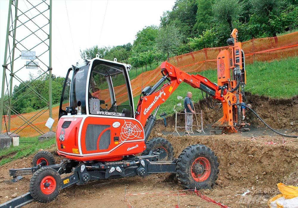 Euromach R45 Amfibische graafmachines
