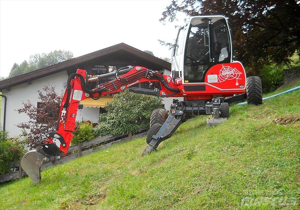 Euromach R45 Amfibische graafmachines