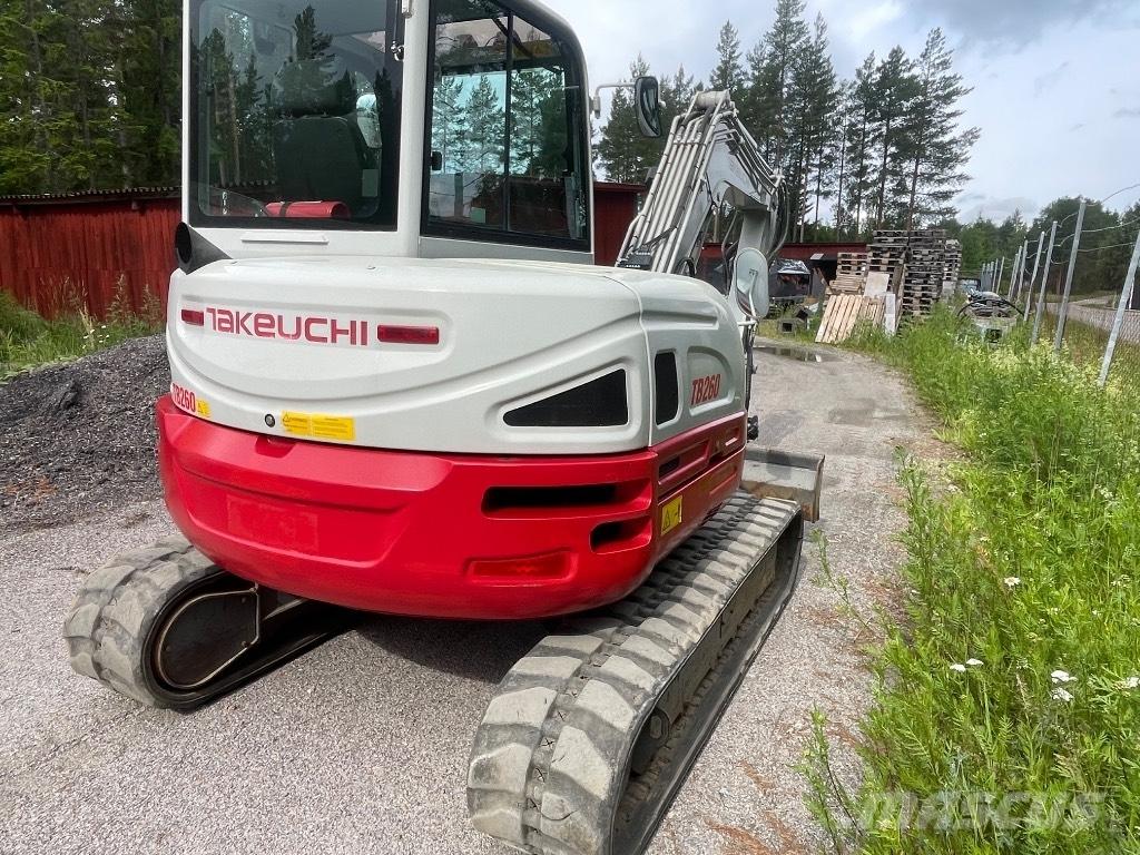 Takeuchi TB 260 Minigraafmachines < 7t