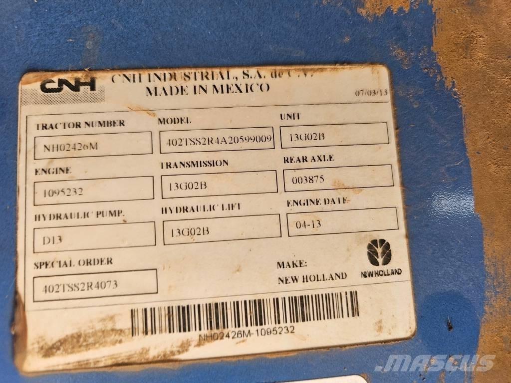 New Holland TS 6.120 Tractoren