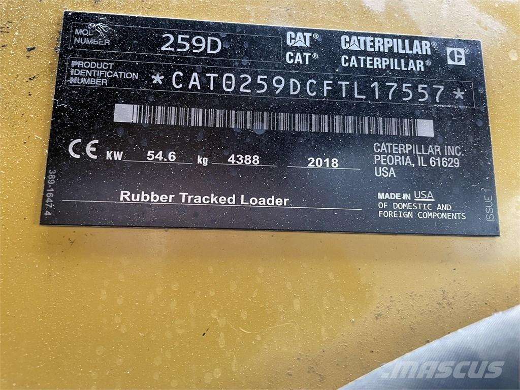 CAT 259D HF Schrankladers