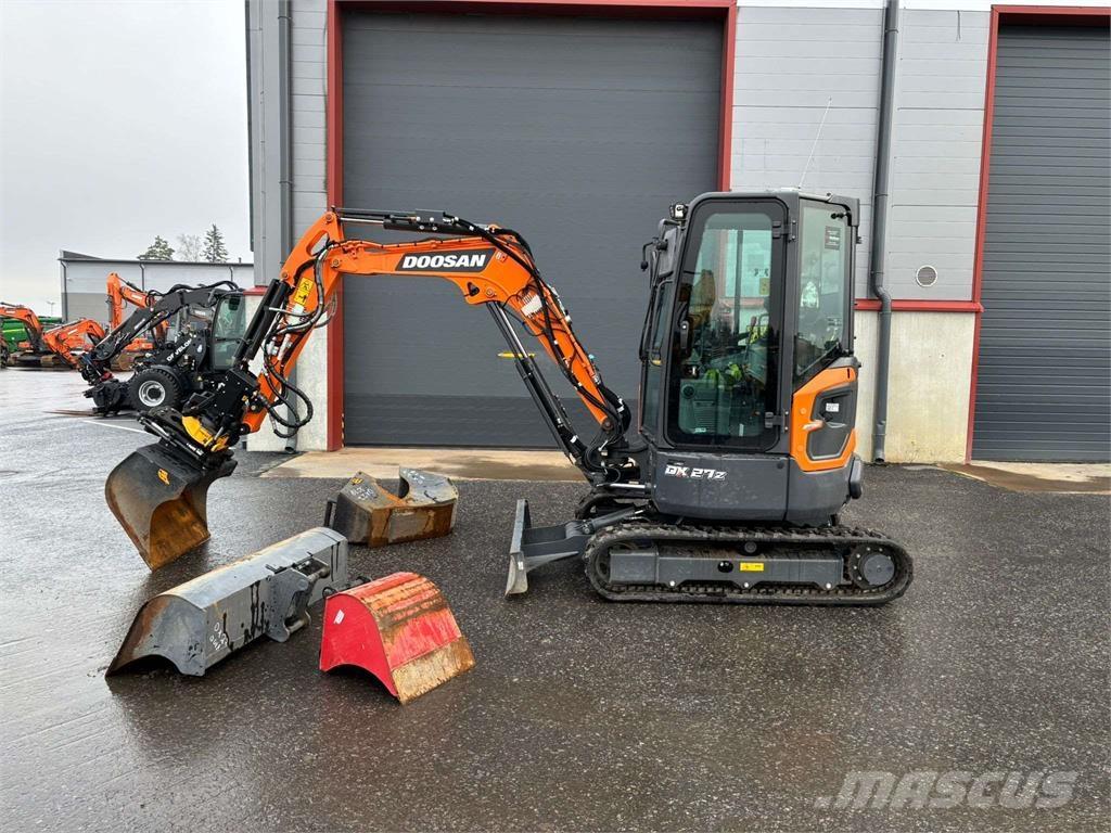Doosan DX27Z-7 Minigraafmachines < 7t