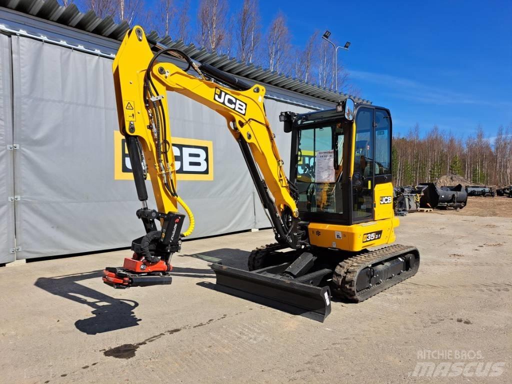 JCB 35Z-1 Minigraafmachines < 7t