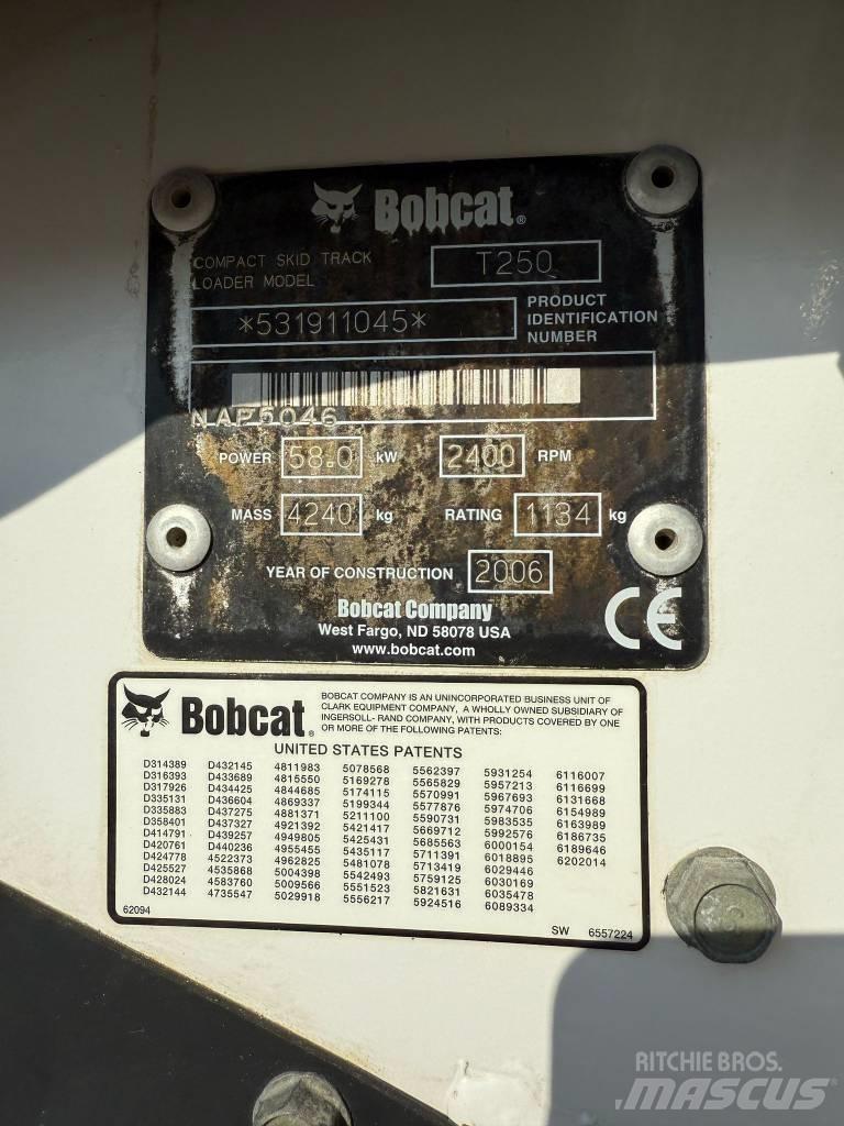 Bobcat T 250 Rupsladers
