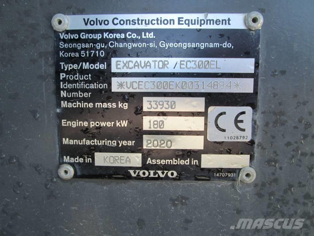 Volvo EC 300 EL Rupsgraafmachines