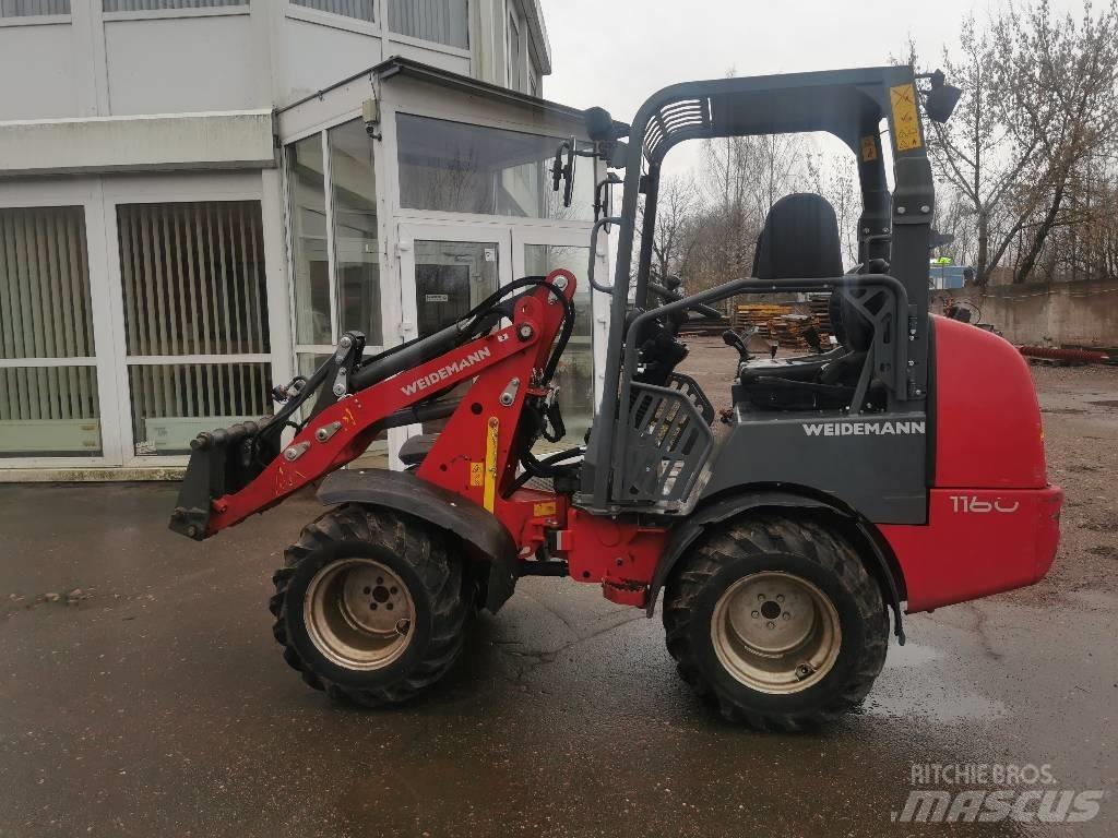 Weidemann 1160 Knik- en schrankladers
