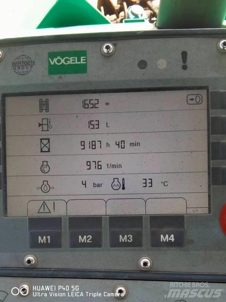 Vögele 1800 Asfaltafwerkmachines