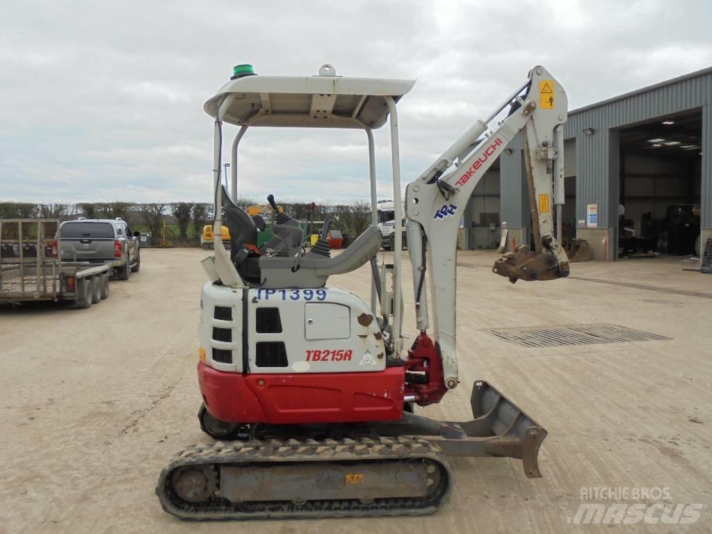 Takeuchi TB215R Minigraafmachines < 7t
