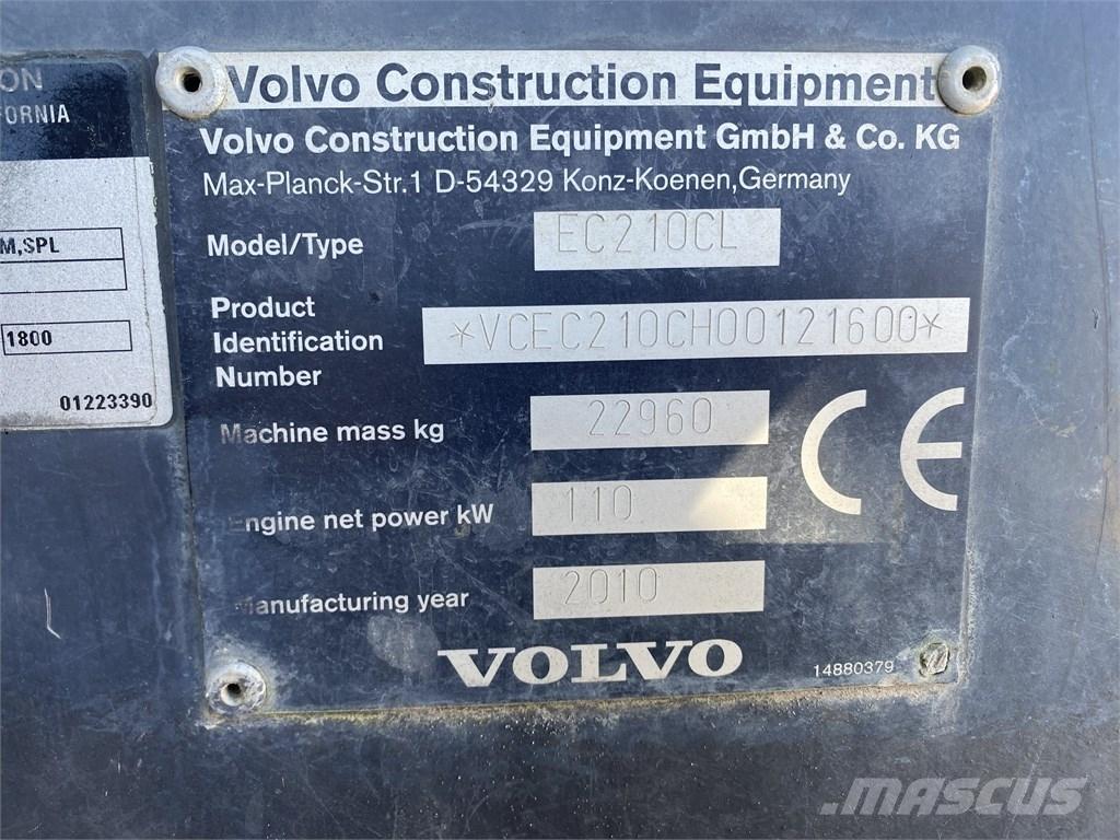 Volvo EC 210 C L Rupsgraafmachines