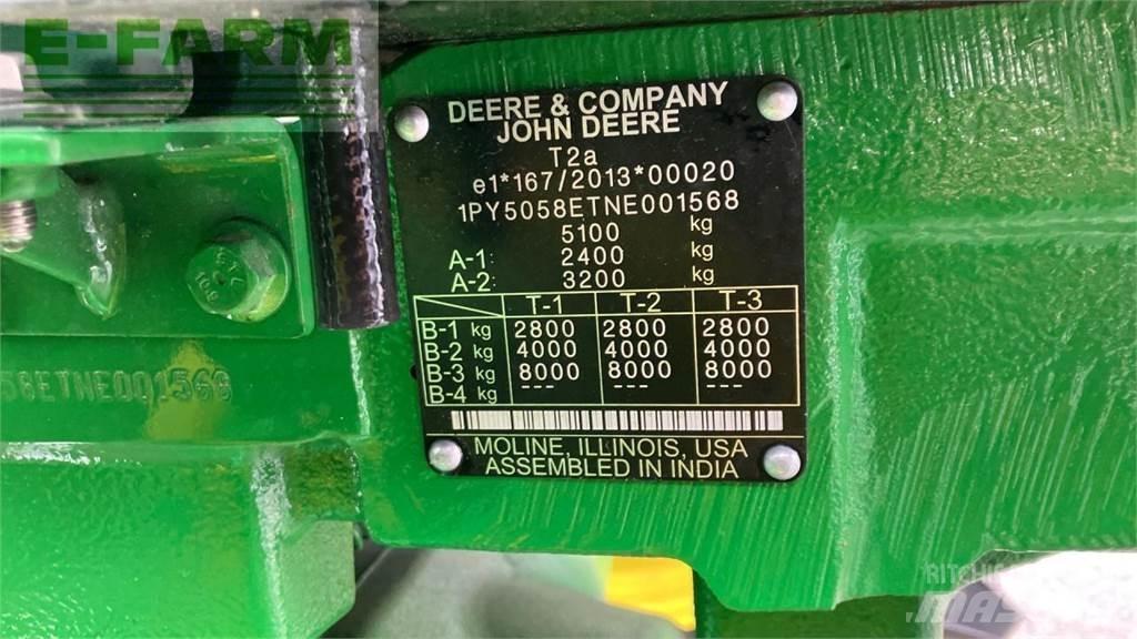 John Deere 5058E Tractoren