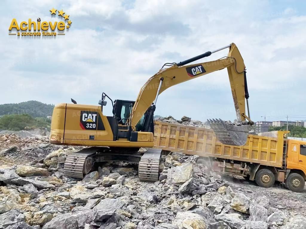 CAT 320 Rupsgraafmachines