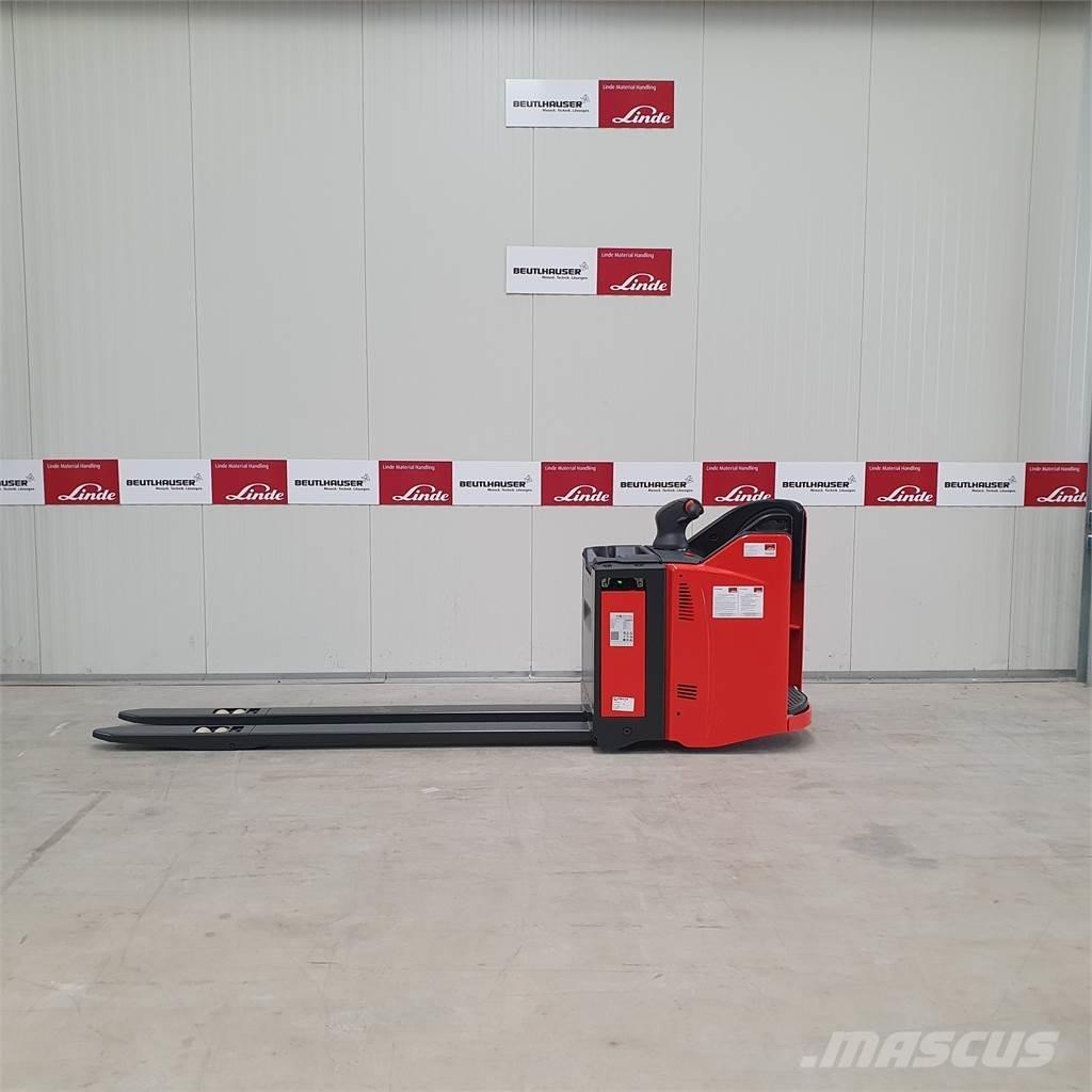 Linde T20SP lang Stapelaar meeloop