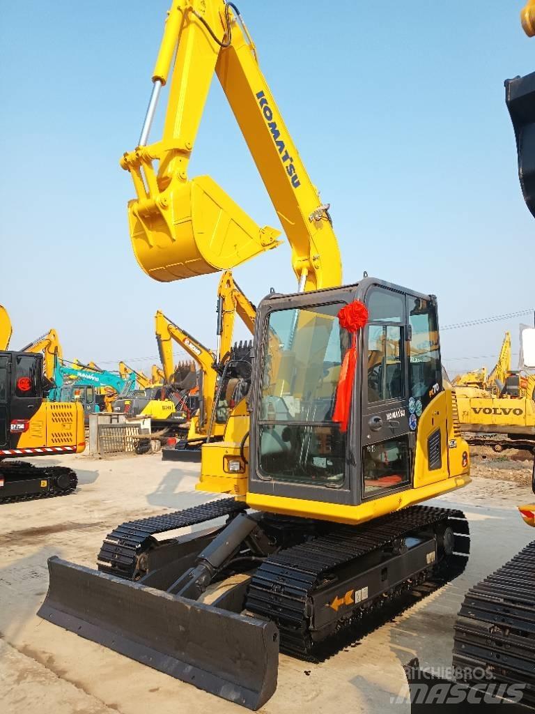 Komatsu PC 70 Rupsgraafmachines