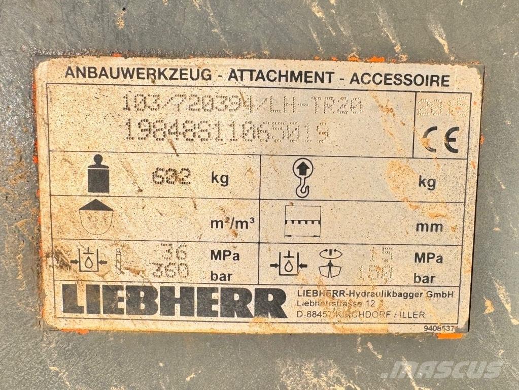 Liebherr LH-TR 20 Snelkoppelingen