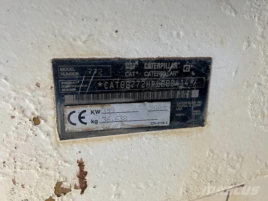 CAT 772 Starre dumptrucks