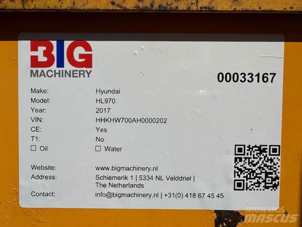Hyundai HL970 Wielladers