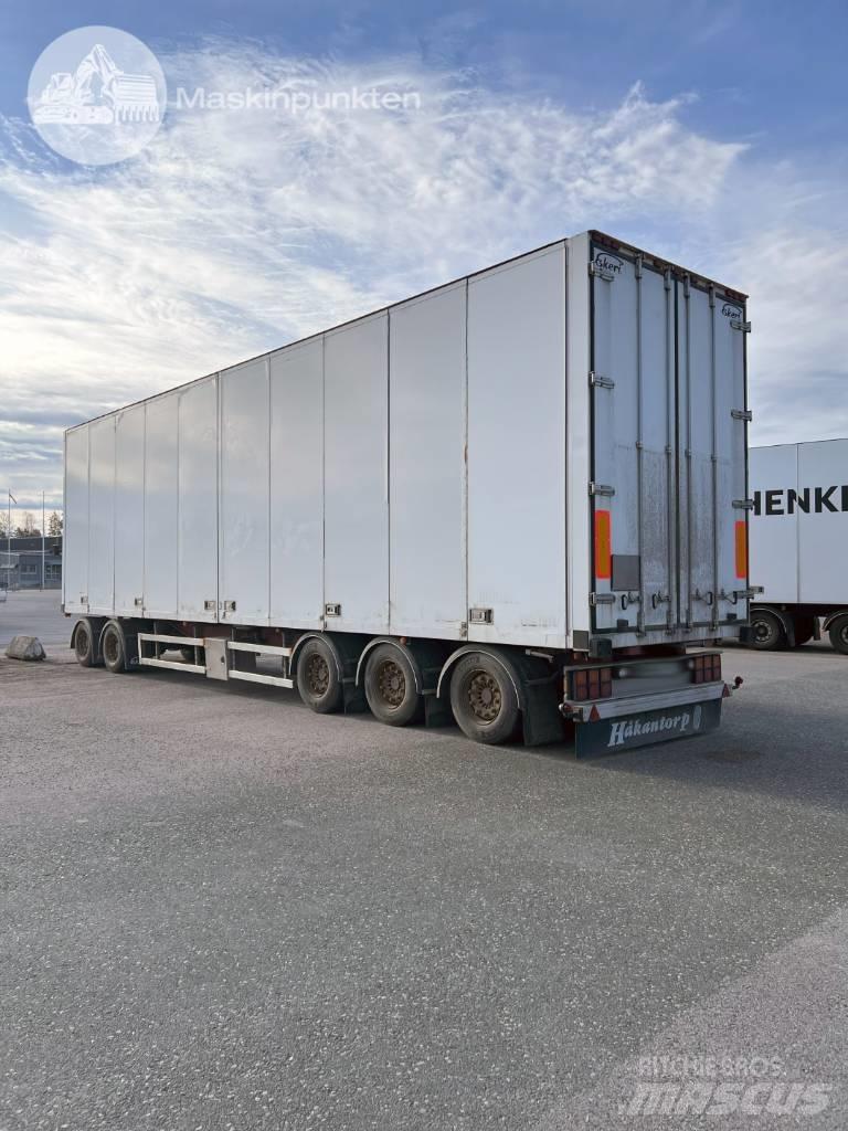 Ekeri S9-D Gesloten opbouw trailers