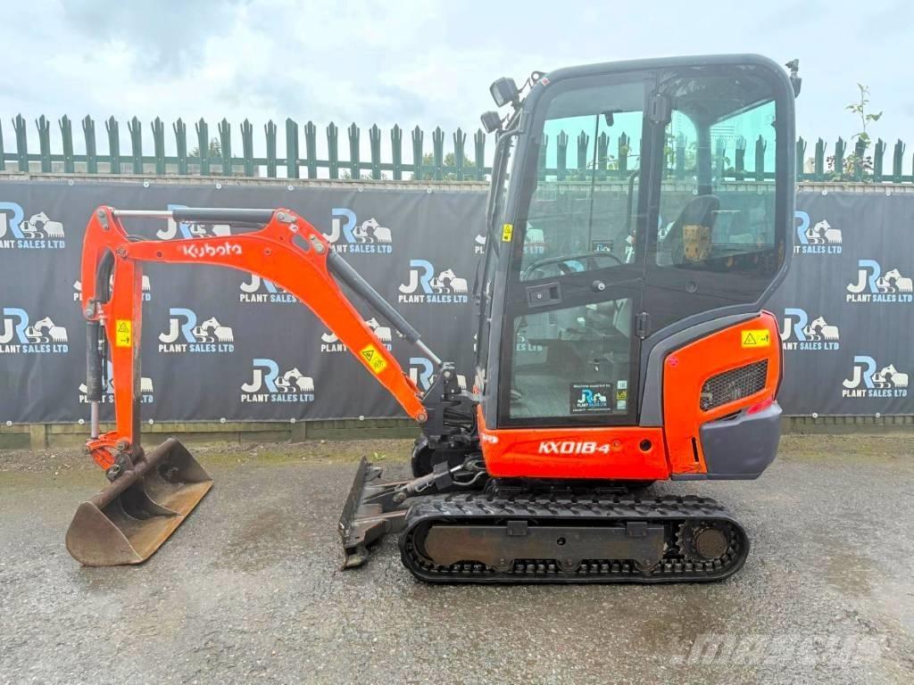 Kubota KX 018-4 Minigraafmachines < 7t