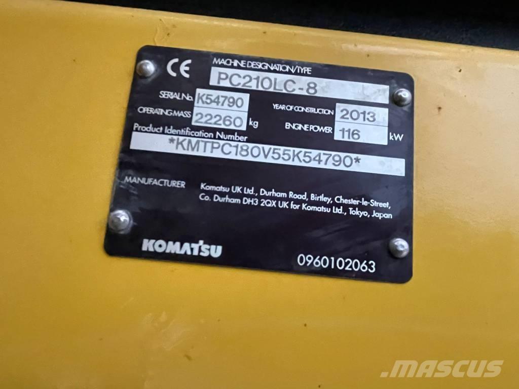 Komatsu LC 210 Rupsgraafmachines