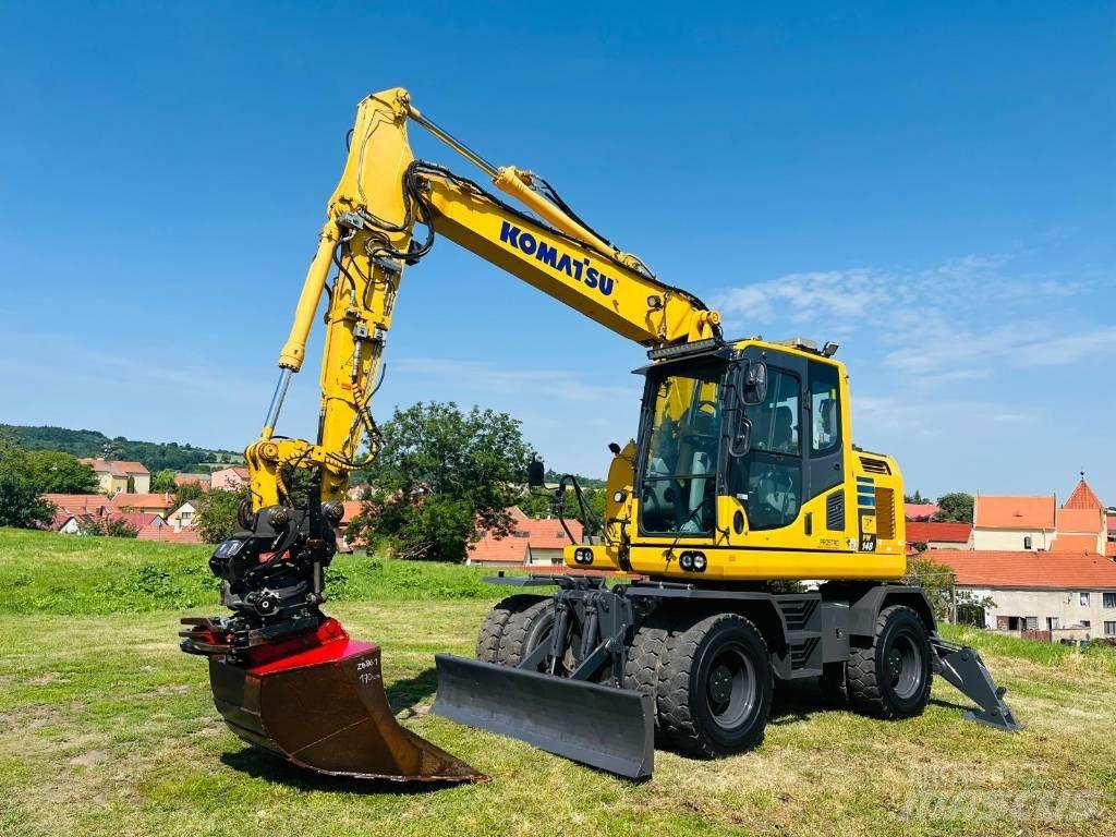 Komatsu PW 148-10 Wielgraafmachines