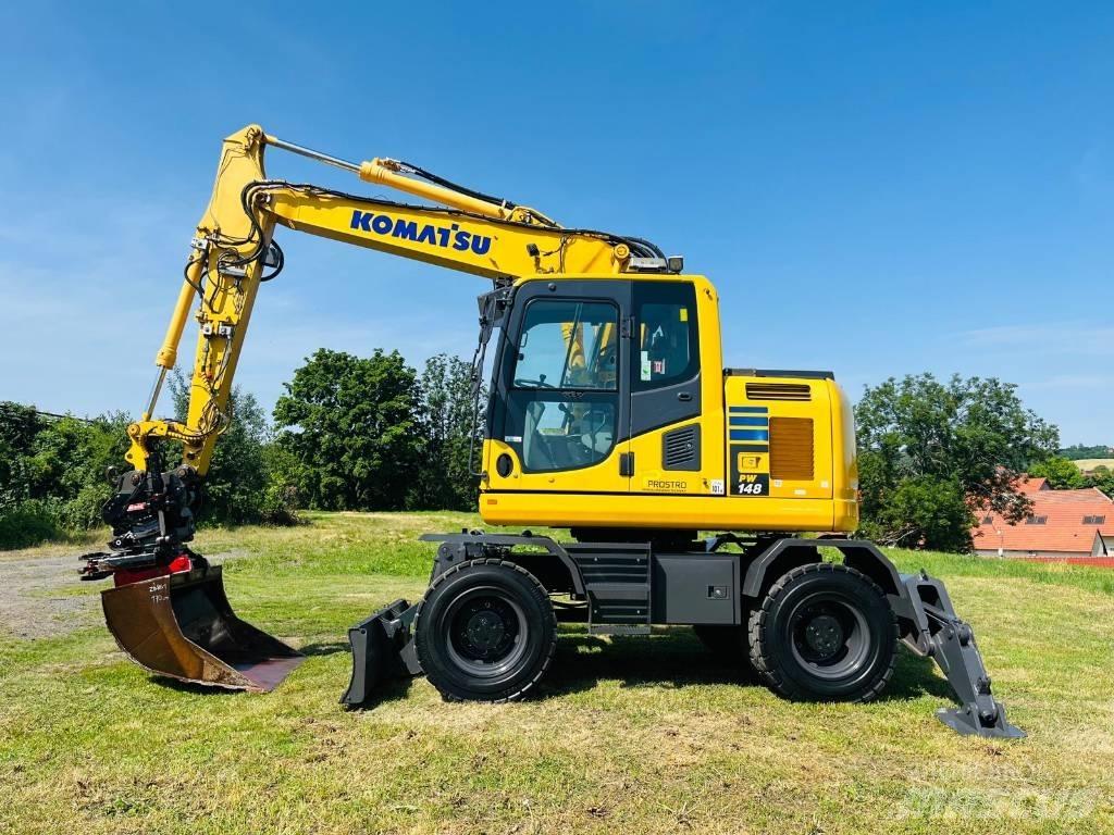 Komatsu PW 148-10 Wielgraafmachines